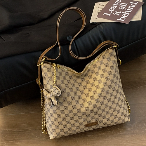 Вместительная и большая сумка через плечо, модная сумка на одно плечо, рюкзак, изысканный стиль, городской стиль