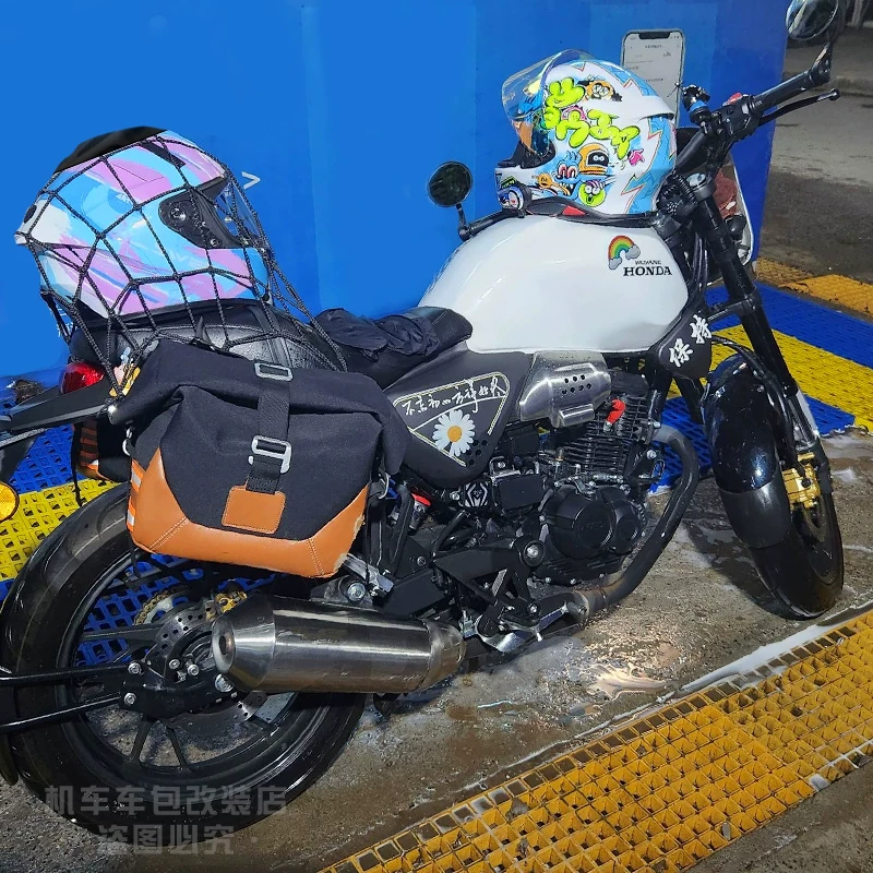Специальная новая континентальная CBF190t Wuyang Honda eagle Road CB190ss модифицированный ретро быстросменный боковой пакет из ткани