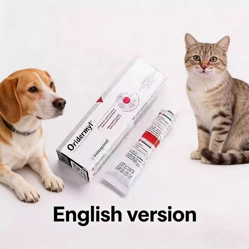 French Weilong Erfuling Ear Mite Removal Medicine for Pets, Dogs and Cats, Universal Ear Cleaning Drops, Compound Mycotic Ointment
