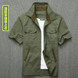 Летний тонкий комбинезон, хлопковая летняя одежда, рабочая одежда, короткий рукав, делается под заказ