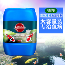 Debon Koi fish pond conditioner disease rotten meat rotten body rotten tail rotten meat fin universal disease treatment fish medicine