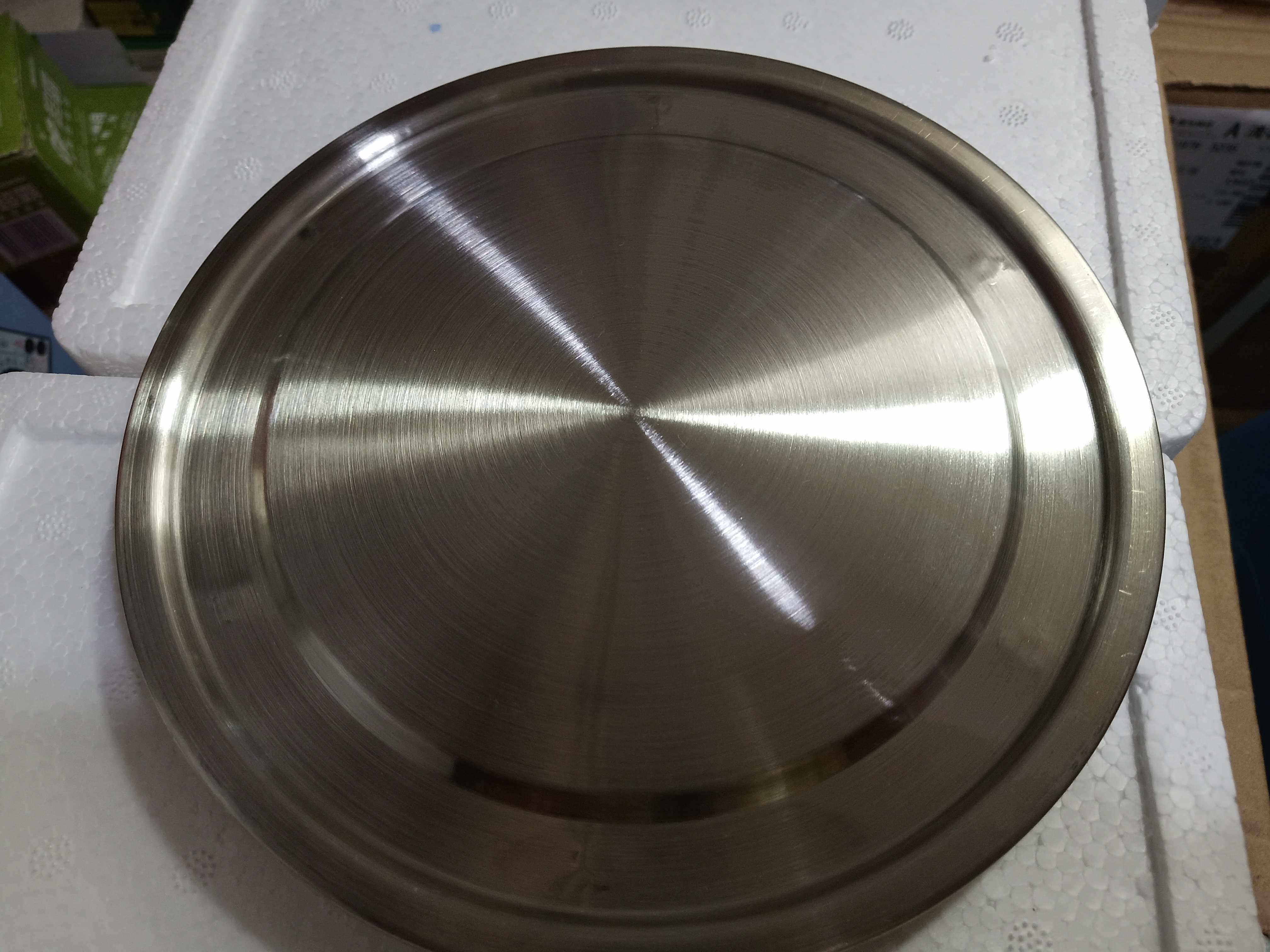 Open Bucket Heating Pan 220V380V3000W Outer Diameter 18cm6 Screw Thermostat Stainless Steel Heating Pan