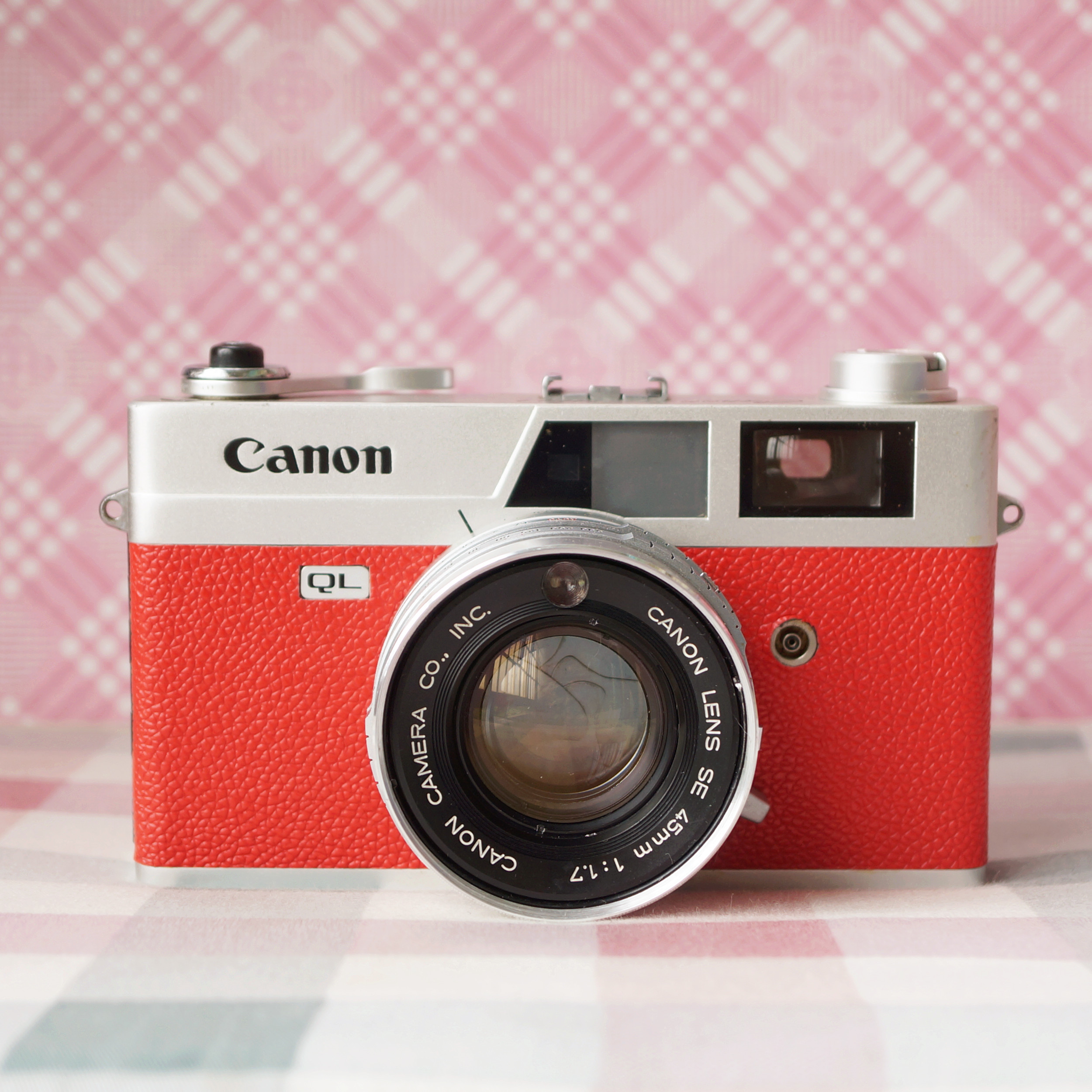 Canon QL17 19 25 generation full metal mechanical film pariaxis camera large aperture automatic exposure