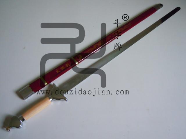 Bán buôn Chiến đấu Thiết bị võ thuật Thiết bị thể dục Thể thao Taiji Sword Mạ điện Tai Chi Sword Uncut - Taekwondo / Võ thuật / Chiến đấu găng bn