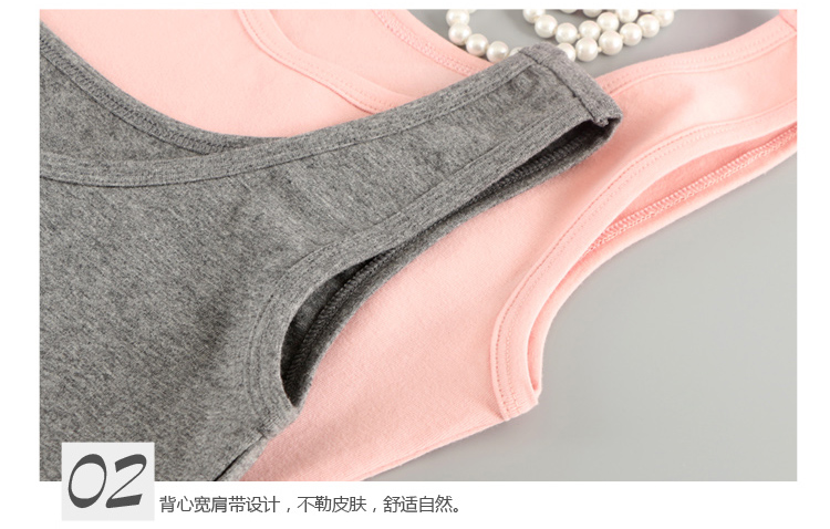 Áo vest xuân hè 2017 nữ chất liệu cotton mặc hoang dã màu rắn Slim mỏng bên trong mỏng màu đen trắng xám bán áo lót nữ đẹp
