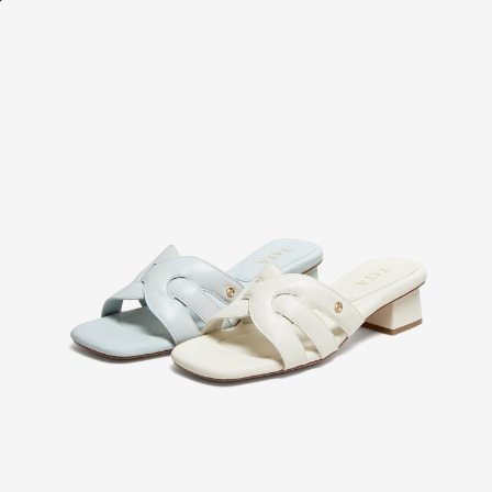 Authentic Store Product Tata 2026 Summer New Women's Shoes Simple Versatile Casual Thick-Soled Slippers 7Zoa1Bt6