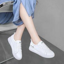 This years popular small white shoes womens wild board shoes autumn 2021 new white casual shoes flat autumn shoes
