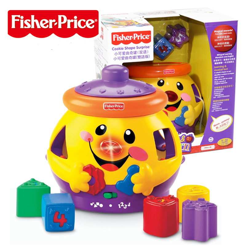 30 12 Fisher Price Infant Puzzle Toy Cute Cookie Jar Bilingual V8725 From Best Taobao Agent Taobao International International Ecommerce Newbecca Com