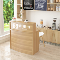  Hotel bar table Cashier counter Simple modern catering shop Small front desk Restaurant cashier