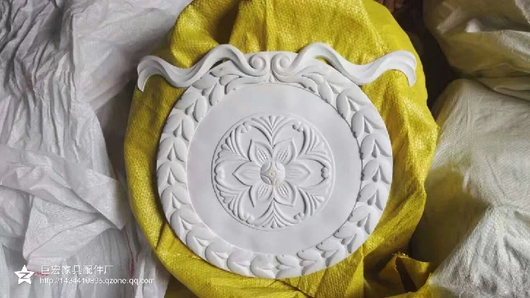 1627 1299 Châu Âu đồ nội thất nhựa phụ kiện nội thất nhựa hoa cửa trượt phụ kiện nhựa điêu khắc cửa trượt móc treo tường