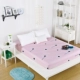 Giường đơn mảnh 1,8m Phim hoạt hình Simmons bảo vệ mui xe chống trượt Giường bọc nệm mỏng màu nâu đặt 5cm tùy chỉnh Mẫu ga phủ giường