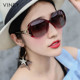 Viney Sunglasses for Women 2025 New Style Sunglasses for Big Face Moms Summer Fashion Glasses Anti-Uv Polarized Glasses