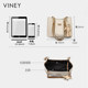 [Same Style as Peng Xiaoran] Viney Tote Bag 2026 New Women's Bag Genuine Leather Large Capacity Commuter Shoulder Bag