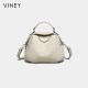 Viney Handbag 2026 New Genuine Leather Women's Bag Summer Crossbody Bag Large Capacity First Layer Cowhide Mother Bag