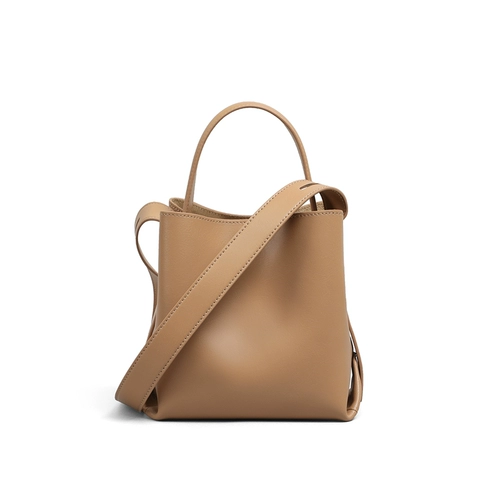 Viney Вместительная и большая сумка через плечо на одно плечо, из натуральной кожи