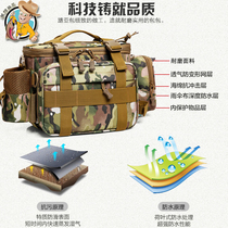 Grassroots Luya Crossbody Bag running bag Shoulder Backpack Fishing Multifunctional Large Capacity Bait Box Bags Affordable