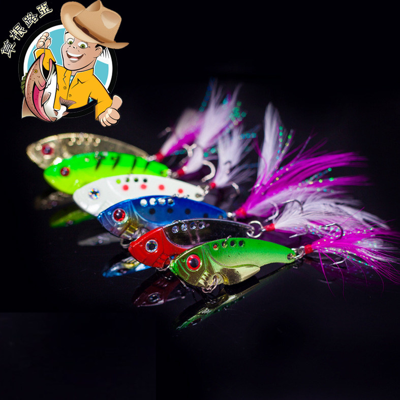 Grass root Luya recommends VIB trembling hard bait seven-star bass and other freshwater seawater attack fish species