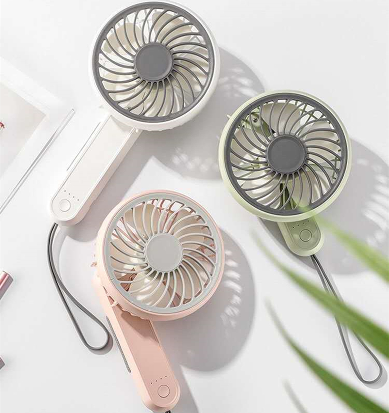 Eden Handheld Small Fan Mini Usb Charging Student Carry-on office Hand in hand with small electric fan 806