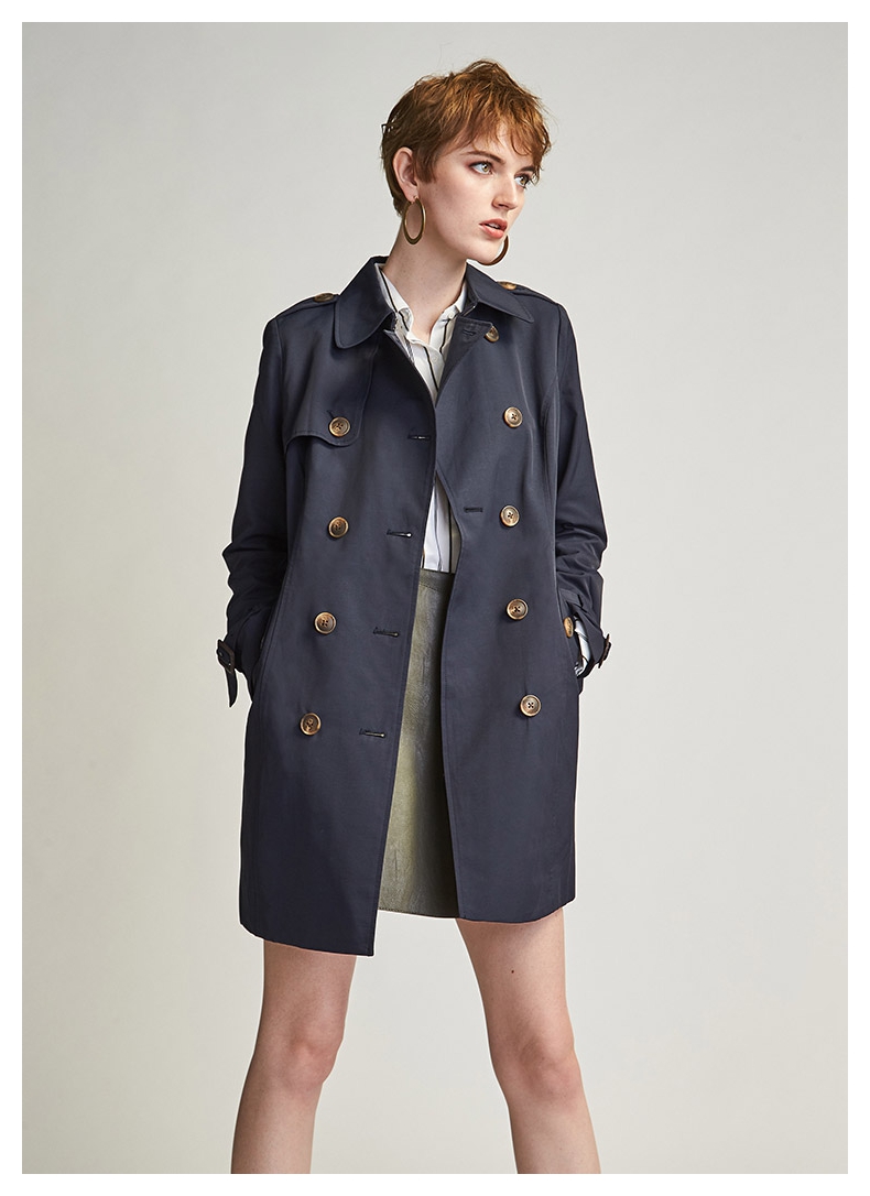 Trench pour femme ETAM   en Coton en Coton - Ref 3227226 Image 11