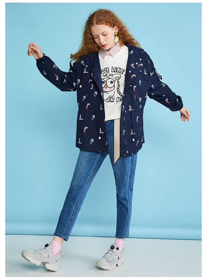 Trench pour femme en Coton en Coton - Ref 3226983 Image 18
