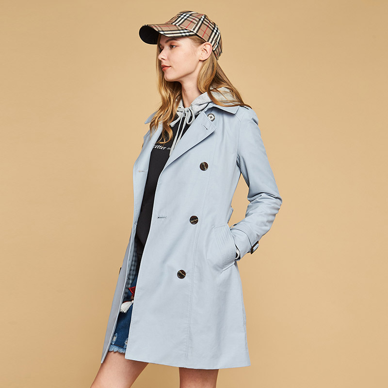Trench pour femme ETAM WEEKEND en Coton - Ref 3225772 Image 3
