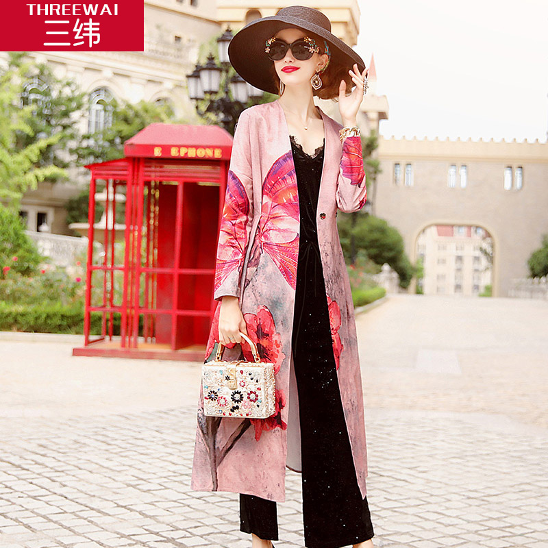 Trench pour femme THREEWAI en Coton - Ref 3226447 Image 1