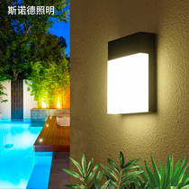 Outdoor Wall Light Waterproof Patio Balcony Veranda Exterior Wall Light Outdoor Entrance big doorway Lighting human body induction
