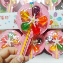 Colorful Windmill Stick Candy Gift Box Packed Year Goods Christmas Candy Childrens Festival Toys Sugar Nostalgia Snack Big Gift Bag