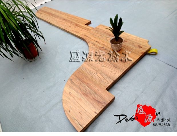 Bảng gỗ cũ men bàn tùy chỉnh bàn và đồ nội thất khác và thanh gỗ hình bàn rắn tùy chỉnh nhà hàng máy tính để bàn - Bàn / Bàn mẫu bàn ăn đẹp