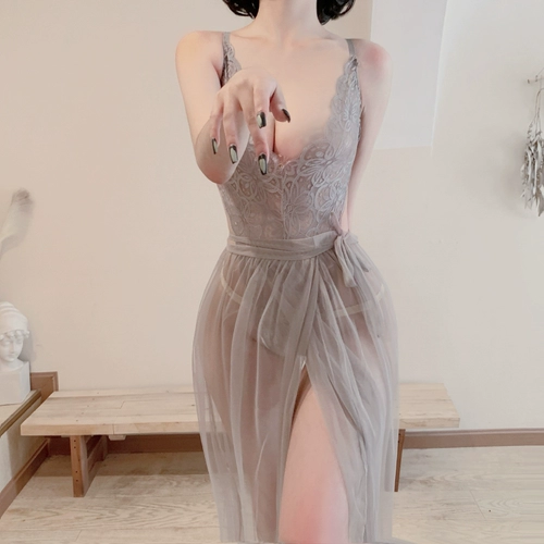 Пижама, сексуальная длинная юбка, тонкое нижнее белье, эффект подтяжки