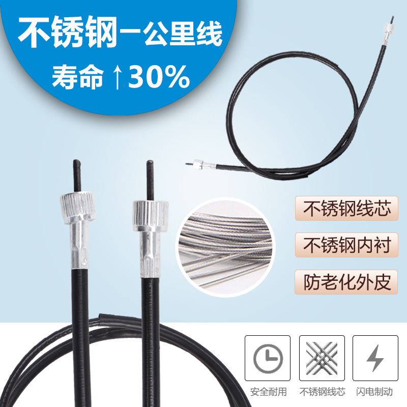 Applicable Mountain Leaf FZR250 Small Plate Drum Large Plate Drum Dolphin XJR400 Mileage Line Meter Kilometer line