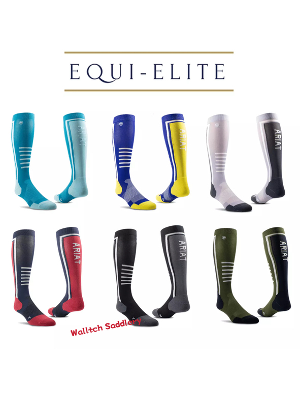 Ariat/No. 3 Summer Ultra-Thin Quick-Drying Equestrian Socks with Towel Bottom, Functional Compression Riding Leg Warmers
