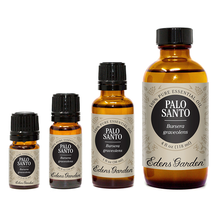 Edens Garden-Eden Park Palo Santo Sant' sandalwood calm meditation unilateral essential oil