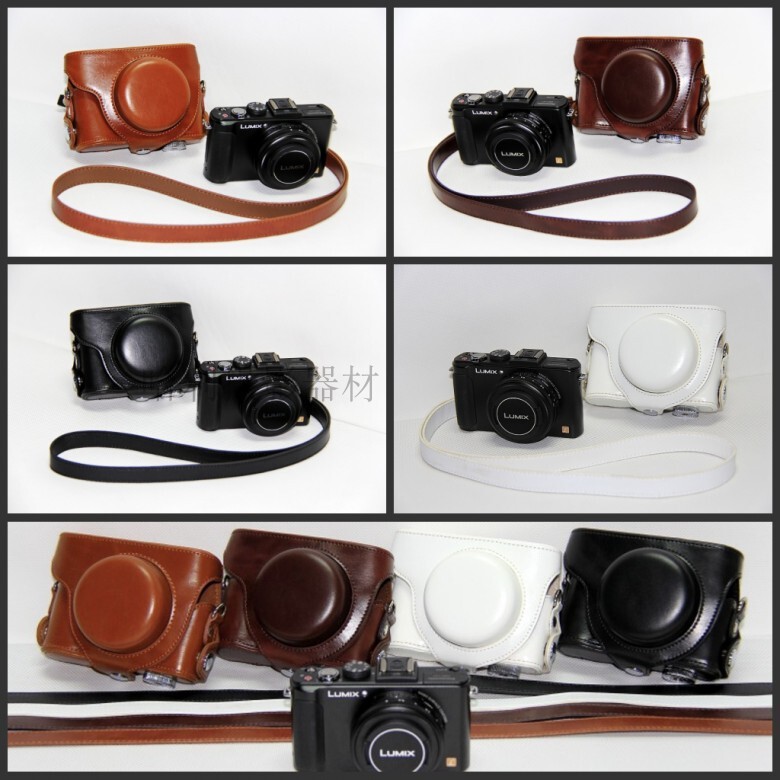 Panasonic Lx7 Lx5 Lx3 Leather Case Lx7 Camera Bag Protective Case Crossbody Shoulder Bag Photography Bag Retro