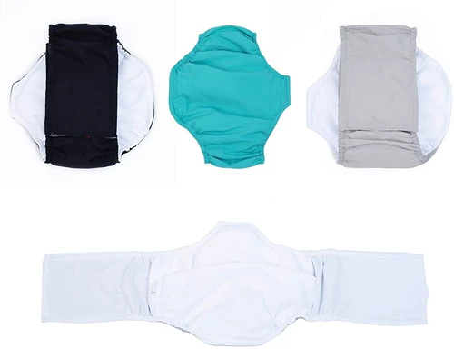 Физиологическая полоса домашних животных мужчина -собака посвященный подарочным ремнем Bi Tidy Gold Hair Belt Pet Dog Водонепроницаемый и утечка физиологических штанов