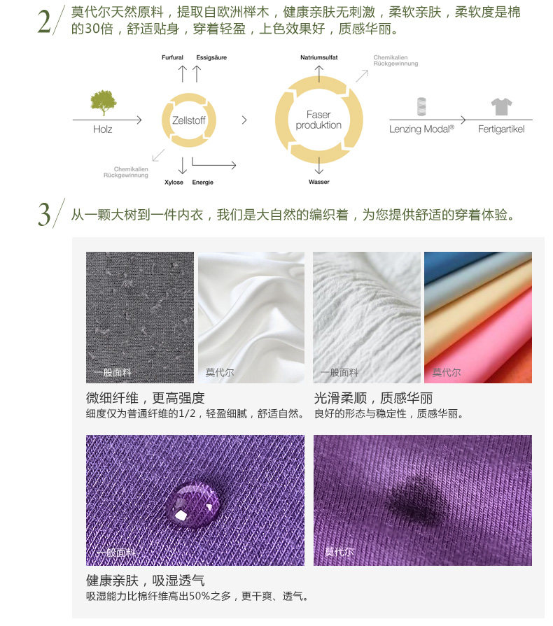 Sous-vêtement chaud simple en viscose - Ref 749179 Image 8