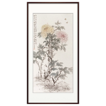 Peony Chinese painting entrance corridor authentic hand-painted paintings by famous artists of the China Artists Association restaurant office flowers and birds national color and heavenly fragrance
