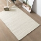 Thị giác hương vị của Ấn Độ nhập khẩu thảm len handmade đồng bằng Scandinavian hiện đại phòng khách thảm sàn bàn cà phê phòng ngủ thảm - Thảm