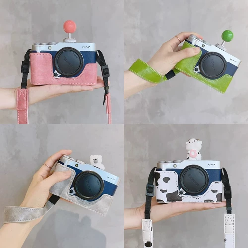 Подходит для защитного чехла XA7 XA10 Сумка для фотоаппарата XA20 X100VI Кожаный чехол XM5 Базовый полукомплект аксессуаров