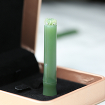 Hos Beichi foot and field jade neck accessories Pendant Bamboo Festival Pendant Beyyu Pink Russia Beyyu Old Stock