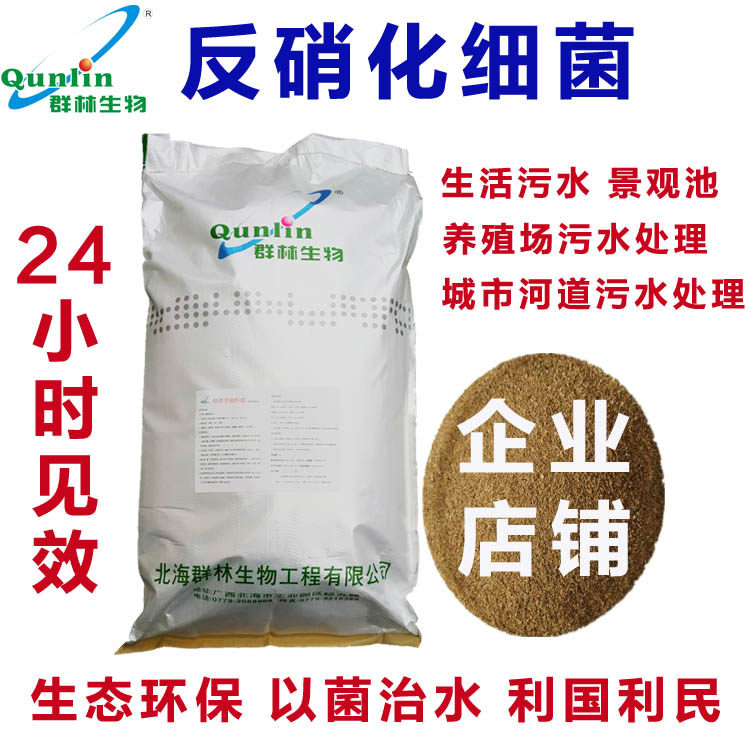 Qunlin Biological Large Packaging Denitrifying Bacteria Culture Sewage Treatment Removal of Ammonia Nitrogen, Total Nitrogen and Nitrite