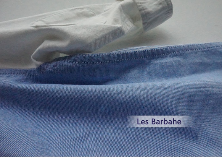 Mẫu áo xuân hè 2019 Quần áo trẻ em châu Âu và Mỹ bé trai oxford áo dài tay sọc trẻ em sọc khâu áo cotton sơ mi bé gái đẹp