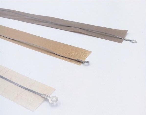 Round wire flat wire heating strip High temperature tape Sponge pressure strip Silicone pad Hand pressure foot sealing machine consumables accessories