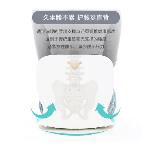 Немецкое офисное кресло назад подушка талия татами сиденья на задней части задней части задней части тела, удобный артефакт сидячих кормов