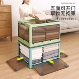 Прозрачный складной вместительный и большой ящик для хранения, Германия