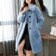 Winter new imitation fur coat women's fur one grain lamb wool long loose wool sheep shearling coat