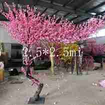 LF Lingfeng 2020 simulation peach blossom tree Cherry blossom tree wishing tree Large plant decorative flower mall wedding