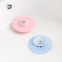Toilet sewer deodorant filter kitchen sink bathroom washbasin anti-hair hair leak cover water plug
