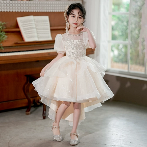 Платье девочки цветочницы, наряд маленькой принцессы, вечернее платье, костюм, в западном стиле