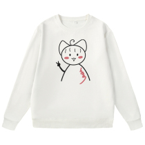 Lady Gran fufus dog cos Pain Clothes Asoul Perimeter Sweatshirt Male Boomers Early Autumn Minimalist Blouse Girls